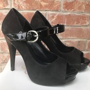 Jessica Simpson Abbar Peep Toe Pumps